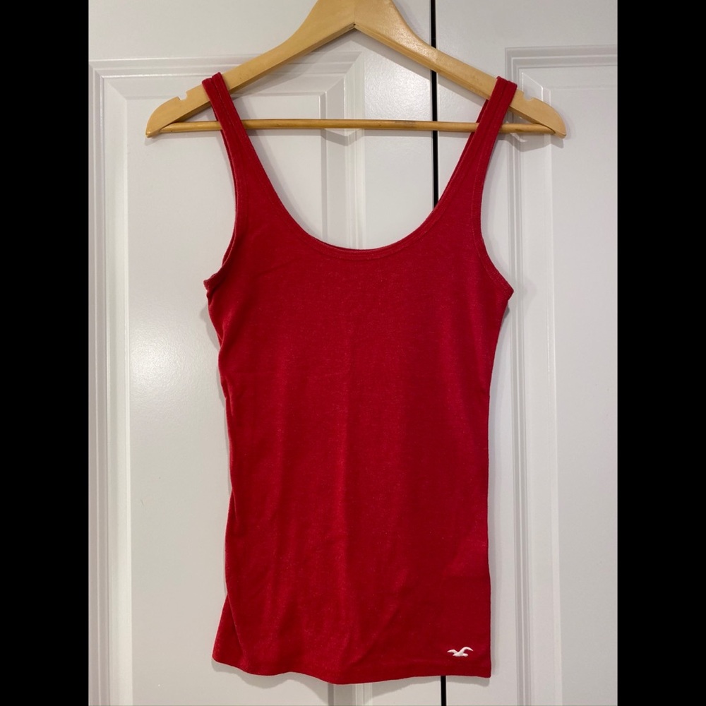 Red Hollister Tank Top